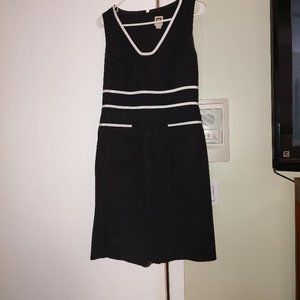 Black & White Linen Dress